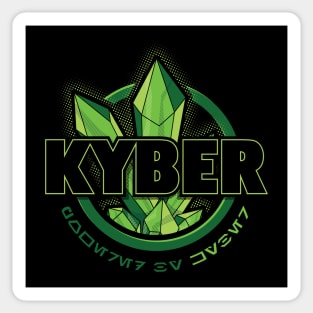 Powered by KYBER - green Sticker